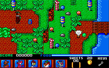 Pantallazo del juego online Yogi Bear & Friends in the Greed Monster (Atari ST)