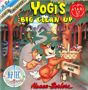 Carátula del juego Yogi's Big Clean Up (Atari ST)