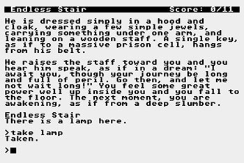 Pantallazo del juego online Zork III The Dungeon Master (Atari ST)