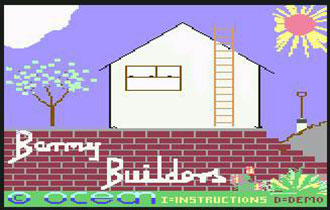 Juego online Barmy Builders (C64)