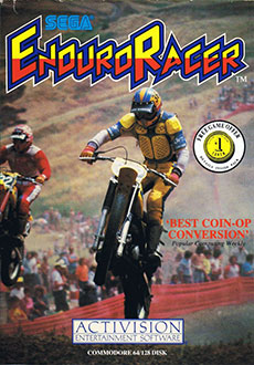 Carátula del juego Enduro Racer (C64)