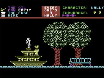 Pantallazo del juego online Everyone's A Wally (C64)