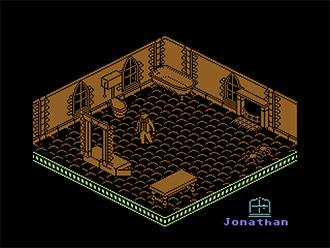 Pantallazo del juego online Nosferatu the Vampire (C64)