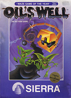 Carátula del juego Oils Well (C64)