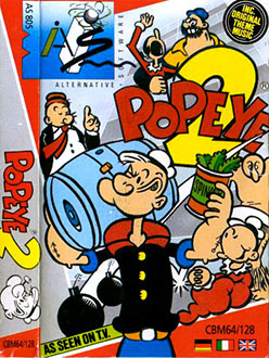 Juego online Popeye 2 (C64) Juego online Popeye 2 (C64)