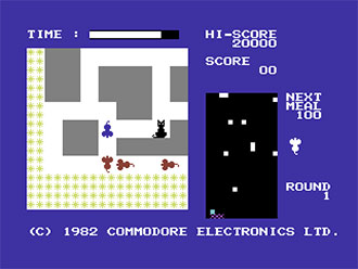 Pantallazo del juego online Radar Rat Race (C64)