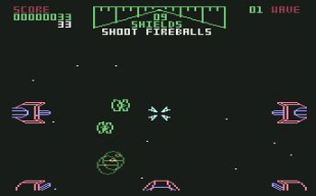 Pantallazo del juego online Star Wars (C64)