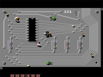 Pantallazo del juego online Transputer Man (C64)