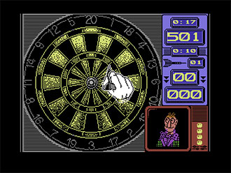 Pantallazo del juego online Wacky Darts (C64)