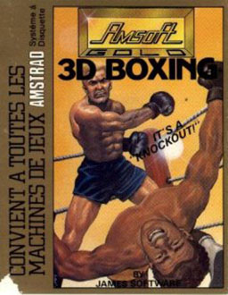 Carátula del juego 3D Boxing (CPC)