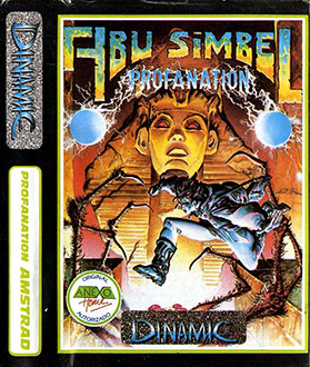 Carátula del juego Abu Simbel Profanation (CPC)