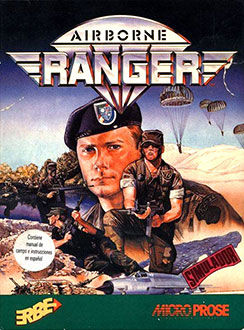 Carátula del juego Airborne Ranger (CPC)