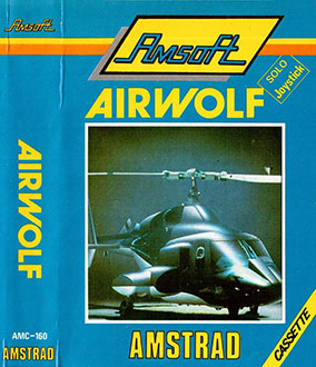 Carátula del juego Airwolf (CPC)