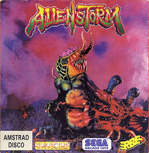 Carátula del juego Alien Storm (CPC)