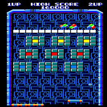 Pantallazo del juego online Arkanoid (CPC)