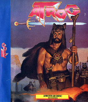 Carátula del juego Atrog (CPC)