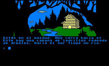 Pantallazo del juego online La Aventura Original (CPC)