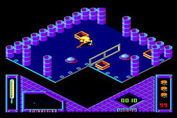 Pantallazo del juego online Bactron (CPC)