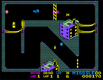 Pantallazo del juego online Badlands (CPC)