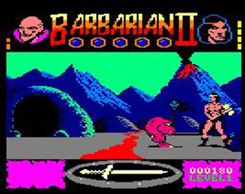 Pantallazo del juego online Barbarian II (CPC)