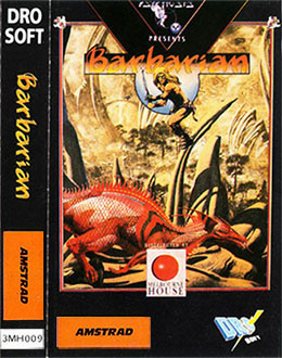 Carátula del juego Barbarian (Melbourne House) (CPC)