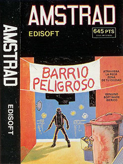 Carátula del juego Barrio Peligroso (CPC)