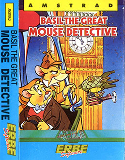 Carátula del juego Basil The Great Mouse Detective (CPC)
