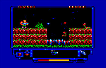 Pantallazo del juego online Bestial Warrior (CPC)