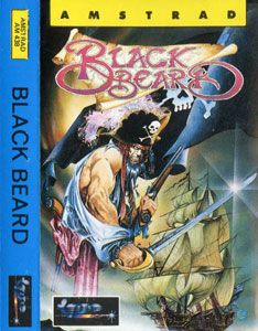 Carátula del juego Black Beard (CPC)