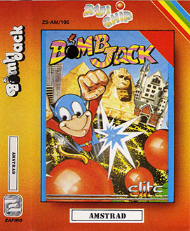 Carátula del juego Bomb Jack (CPC)