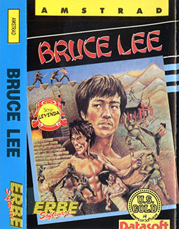 Carátula del juego Bruce Lee (CPC)