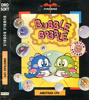 Carátula del juego Bubble Bobble (CPC)