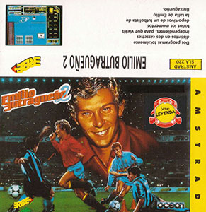 Carátula del juego Emilio Butragueño 2 (CPC)