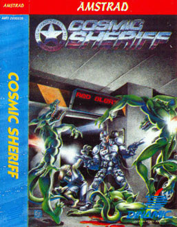 Carátula del juego Cosmic Sheriff (CPC)