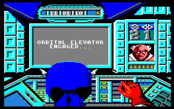 Pantallazo del juego online Captain America in The Doom Tube of Dr. Megalomann (CPC)