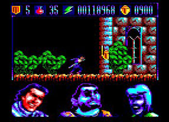 Pantallazo del juego online El Capitan Trueno (CPC)