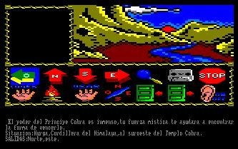 Pantallazo del juego online Cobra's Arc (CPC)