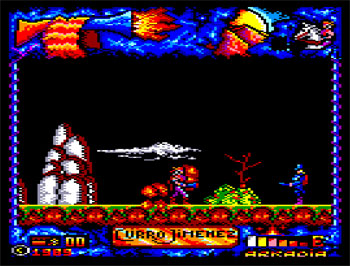 Pantallazo del juego online Curro Jimenez (CPC)