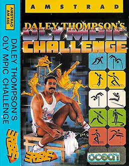 Portada de la descarga de Daley Thompson’s Olympic Challenge