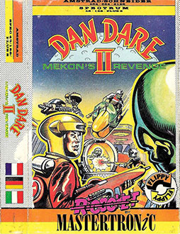 Carátula del juego Dan Dare II Mekon's Revenge (CPC)