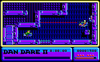 Pantallazo del juego online Dan Dare II Mekon's Revenge (CPC)