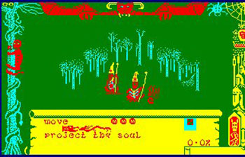 Pantallazo del juego online Dragontorc Of Avalon (CPC)