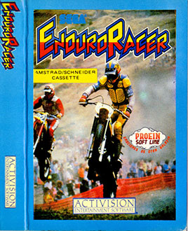 Carátula del juego Enduro Racer (CPC)