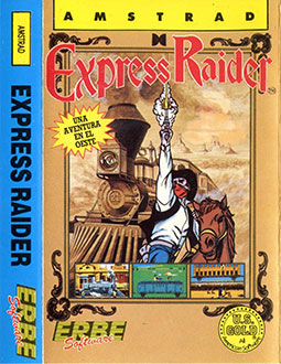 Carátula del juego Express Raider (CPC)