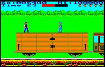 Pantallazo del juego online Express Raider (CPC)