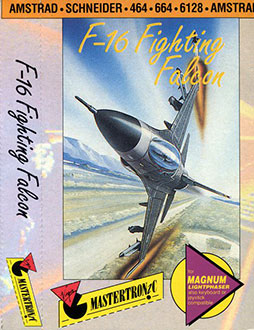 Carátula del juego F16 Fighting Falcon (CPC)