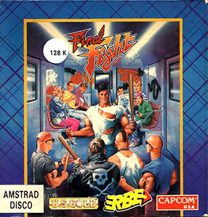 Carátula del juego Final Fight (CPC)