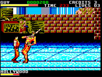 Pantallazo del juego online Final Fight (CPC)