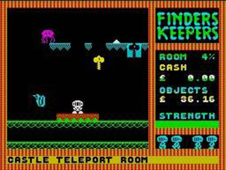 Pantallazo del juego online Finders Keepers (CPC)