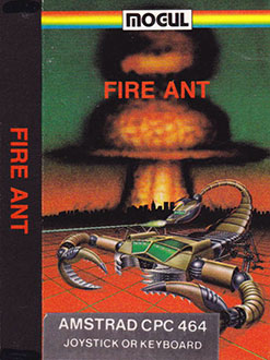Carátula del juego Fire Ant (CPC)